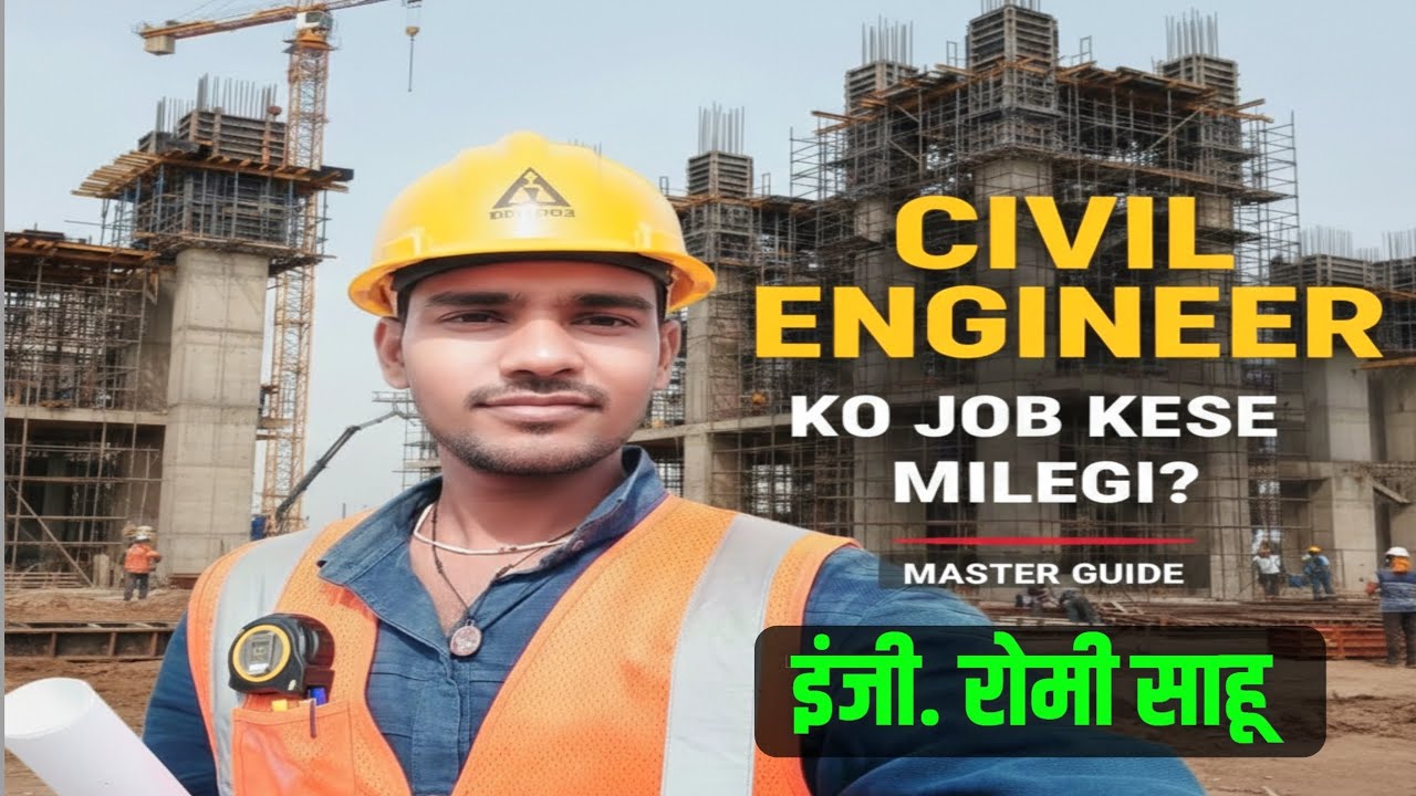How will a Civil Engineer get a JOB❓| Civil Engineer को JOB कैसे मिलेगी ✅🔥👷