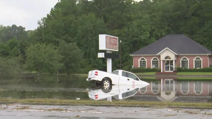 City of Sumter gets covered by water from Hurrican...