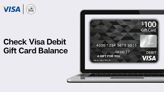 How To Check Visa Debit Gift Card Balance
