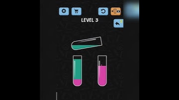 Water Colour Sort Level 3.Android and IOS.