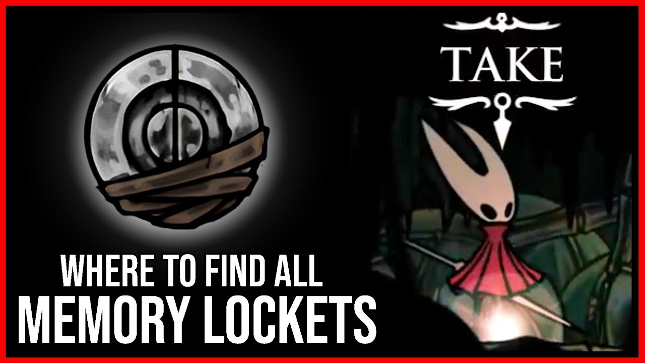 Hollow Knight Silksong - All Memory Locket Locations - YouTube