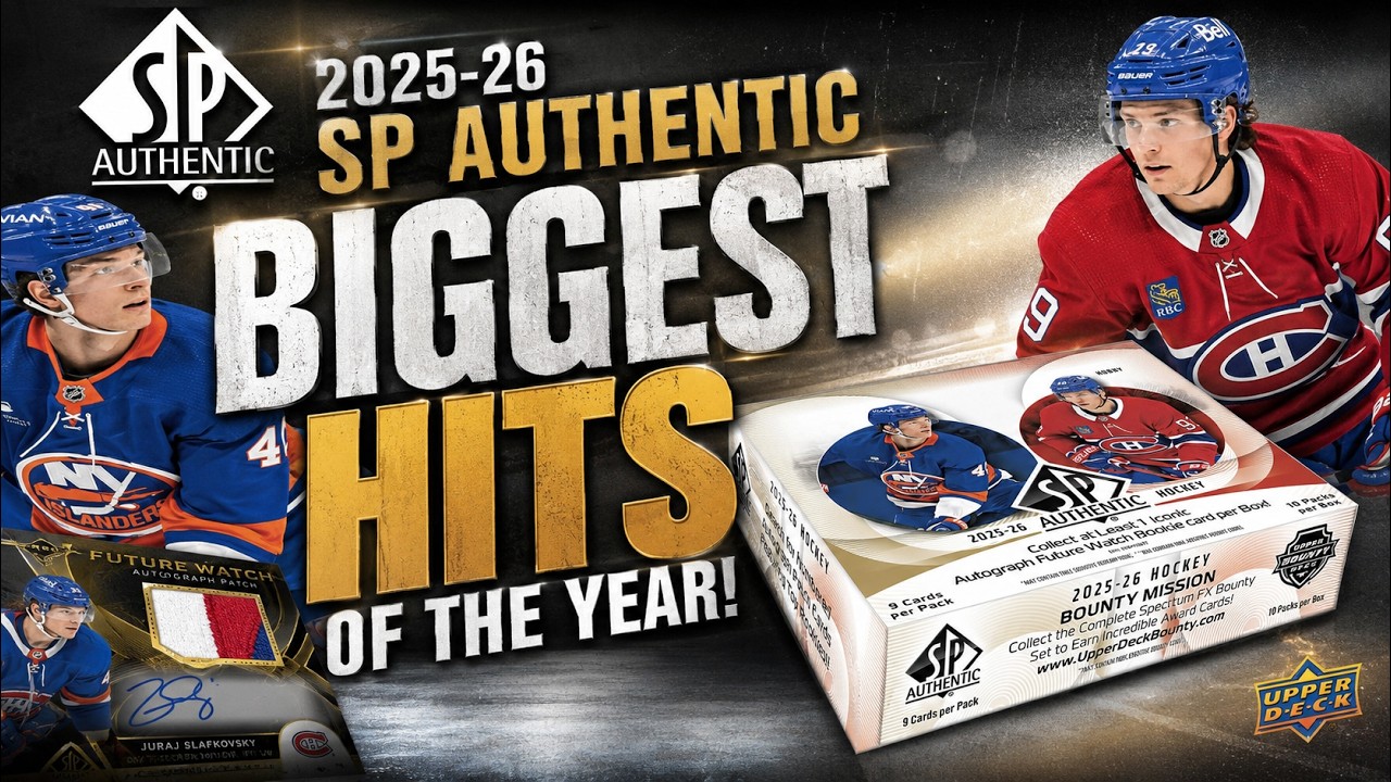 SP Authentic 2025-26 Box Break - BIGGEST hits of 2026 so far