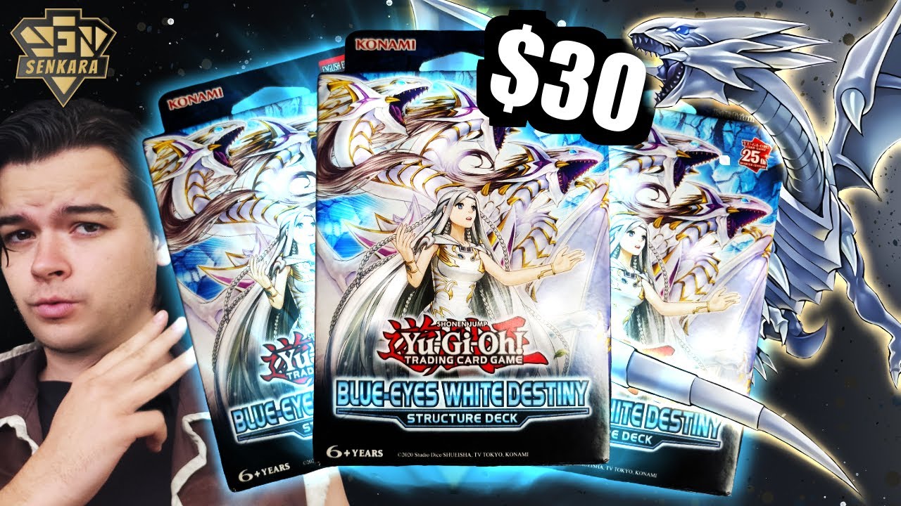 3x BLUE-EYES STRUCTURE DECK