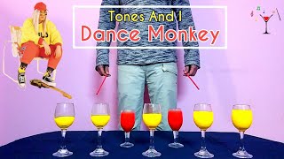Tones And I - Dance Monkey Wine Glass Cover - Cheers !