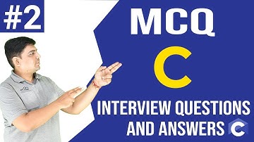 C Language Multiple Choice Questions for Competitive Exams | C Language Quiz Question (Part-2)