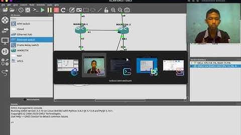 Cara membuat vlan mikrotik dengan menggunakan gns3 + winbox