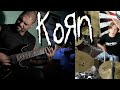 Korn - You&#39;ll Never Find Me/ GUITAR COVER by Rafael Montanha and Kempton Maloney Drum Cover (2020)