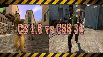 CS 1.6 vs CSS 34 ЧТО ЛУЧШЕ?