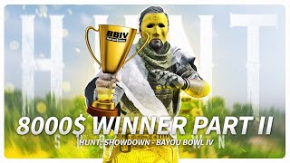 Winning The $8,000 Dollar Hunt Tournament [Bayou Bowl IV]  PART 2
