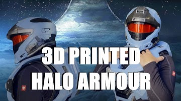 Building a 3D-printed Halo Reach armour from scratch - PART 1