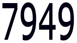 7949