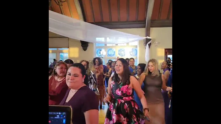 Ronald and her sisters, Crenshaw wedding