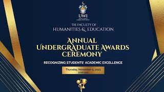 Faculty of Humanities and Education Student Awards Ceremony