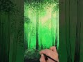 Greenery Forest 🌳 #shortspainting