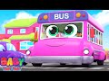 The wheels on the bus  nursery rhymes and bus song for kids  kindergarten songs for babies