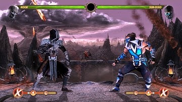 Noob Saibot Destroys Expert Ladder in Mortal Kombat 9 | MK11-Style Combos & Fatalities!