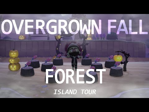 OVERGROWN FALL FOREST TOUR + Scavenger Hunt ║ ACNH