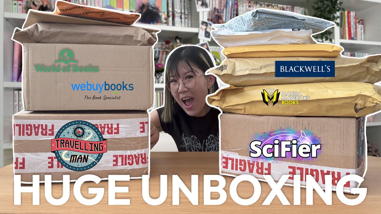 huge manga unboxing 🎀 | i fell down a light novel rabbit hole 🐰