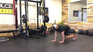 Sliding Quadruped Crawl