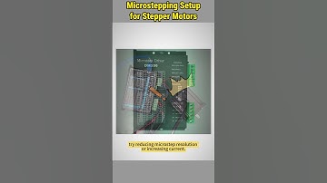 Microstepping Setup for Stepper Motor Speed Control #howto #motorcontrol #hacks