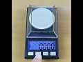 Digital jewelry scale unboxing