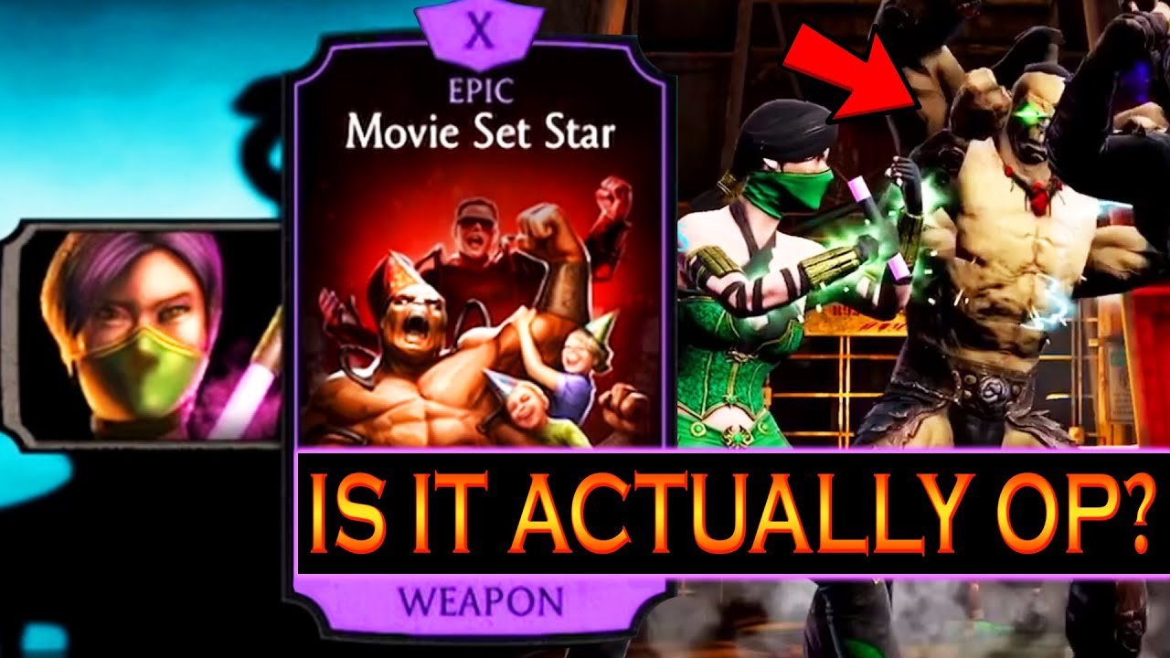 MK Mobile. MAXED Movie Set Star Gameplay. Worst Klassic Tower Equipment?