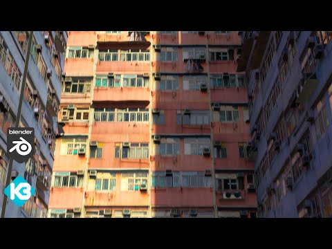 Almost Infinite Facades - Blender 3.0 Geometry Node Buildings