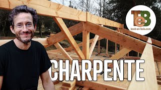 Construction d'un atelier de menuiserie : La charpente  - EP 03