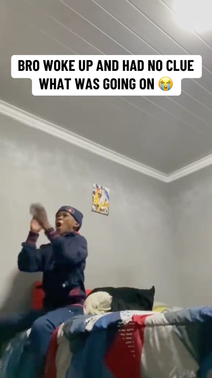 His face at the end says it all ??