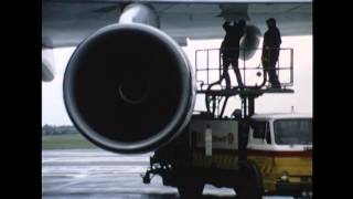 SWISSAIR Jumbo Jet Pilotenschulung 1982