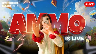 [DAY21/69] #1 Girl Gamer Grinding 2 Be Better!🫡 | TEAMCODES | BGMI LIVE | Ammo Is Live | #bgmilive screenshot 3