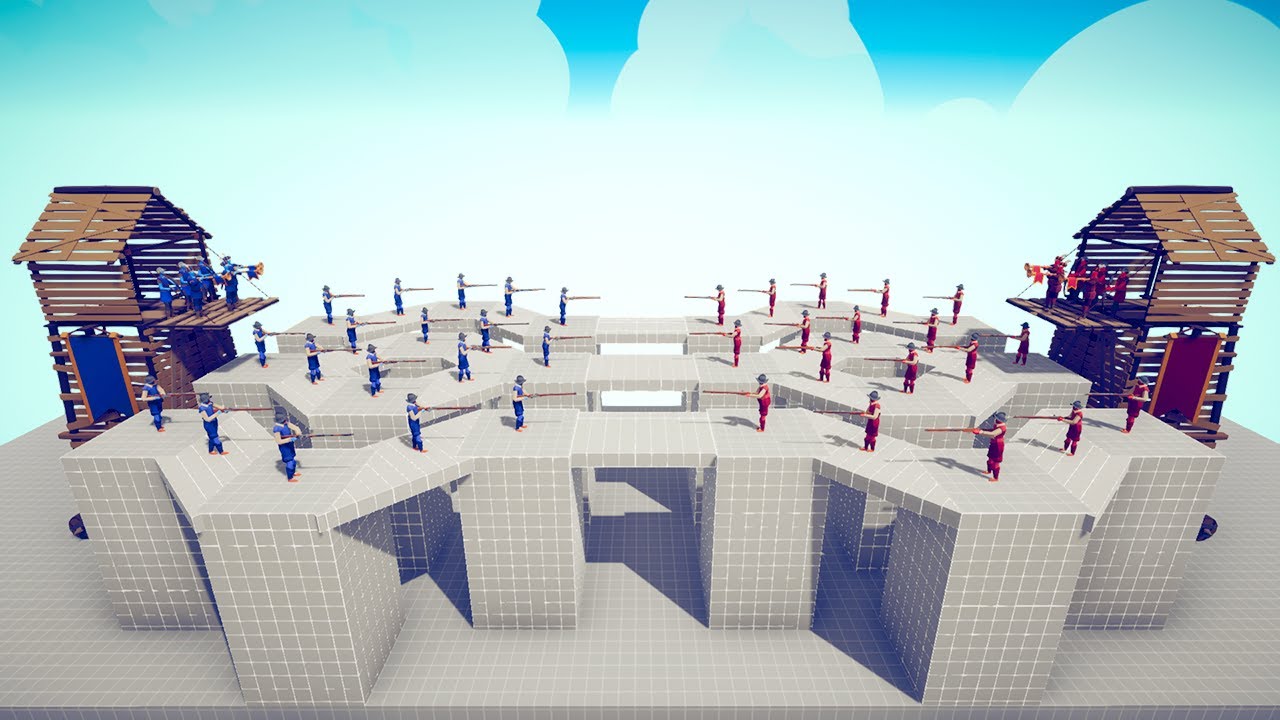 Every Unit With Secret Tower Battle | Totally Accurate Battle Simulator TABS