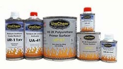 How to use UreChem Chemfill 2K Primer Surfacer  UP-61
