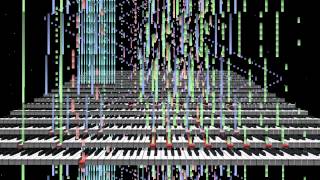 [Black MIDI] MIDITrail - BAD Apple!! Original ~56,800 notes | NO LAG