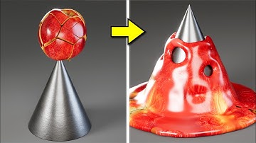 Physics Chaos Compilation – Soft Body, Cloth & Legendary Destruction in 3D Simulation FX