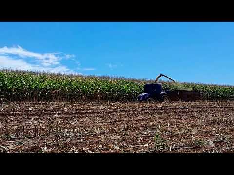 NH T5.80 e enciladeira Jf 1 linha