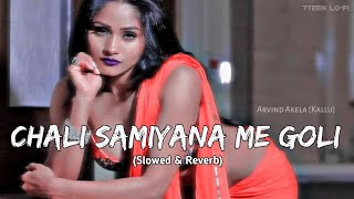 CHALI SAMIYANA ME GOLI | SLOWED & REVERB | 7TEEN LO-FI | ARVIND AKELA (KALLU) OLD BHOJPURI SONG