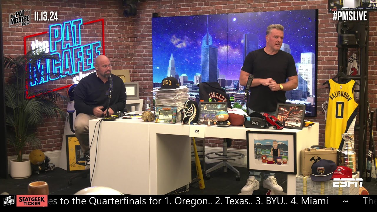The Pat McAfee Show Live | Wednesday November 13th 2024