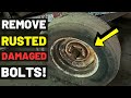How To Remove RUSTED, ROUNDED, STRIPPED BOLTS And NUTS!! (Bolt Extractor And Breaker Bar...2 TESTS!)