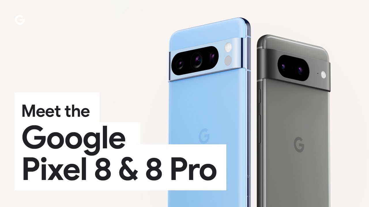 Presentamos nuestros nuevos teléfonos Pixel 8 y Pixel 8 Pro