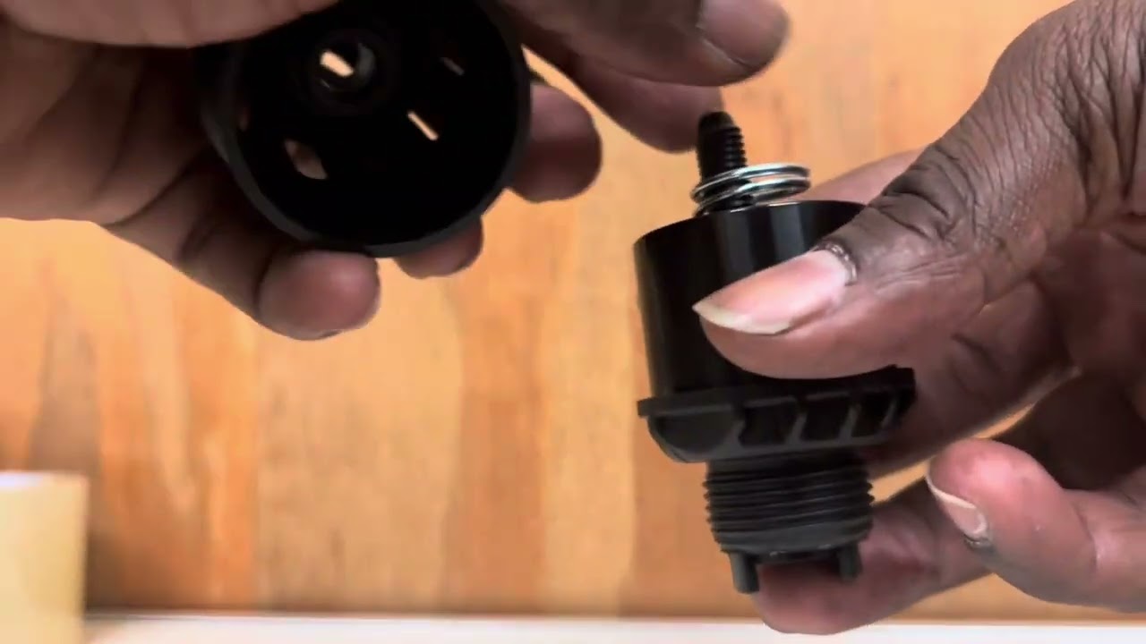 Removing the Foam Filter From the Regulator