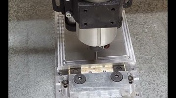 Onefinity CNC ripping through aluminum metal.