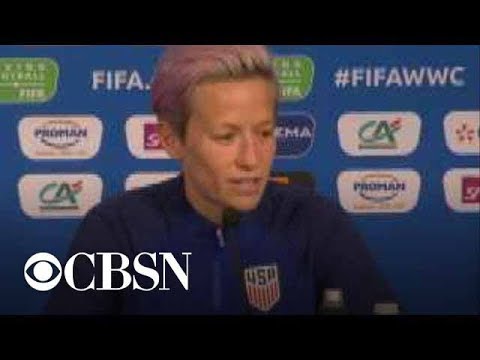 Soccer star Megan Rapinoe stands by comments about White House visit