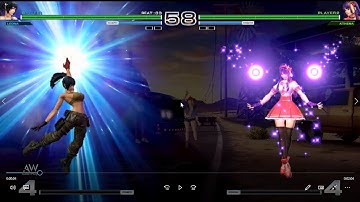 Leona vs Athena - The King of Fighters XIV Combos KOF 14
