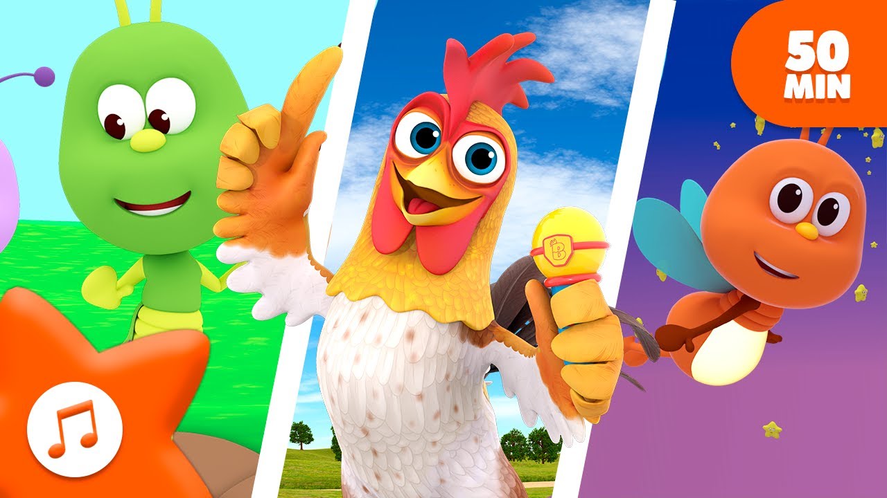 Fattoria di Zenon 🐮 e Piccoli Insetti 🐞Canzoni Educative per Bambini 🌈 Il Regno dei Bambini