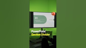 PowerPoint Section Divider #msoffice #powerpoint