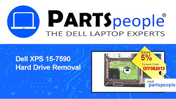 Dell XPS 15-7590 (P56F003) Hard Drive How-To Video Tutorial