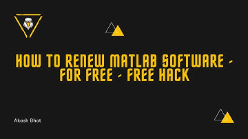 How to Renew Matlab Software - For Free - Free Hack