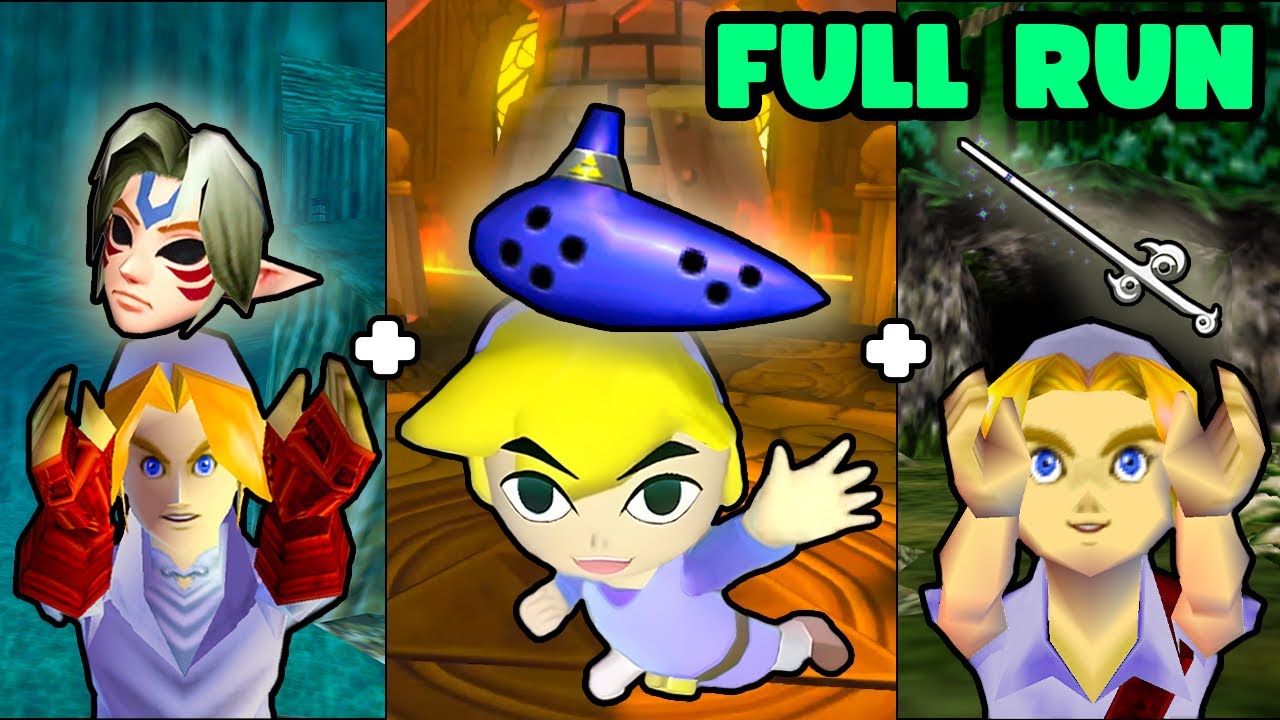 Randomstuff3000 Zelda Zelda but it's 3 Games and EVERYTHING is Randomized (FULL RUN) - YouTube