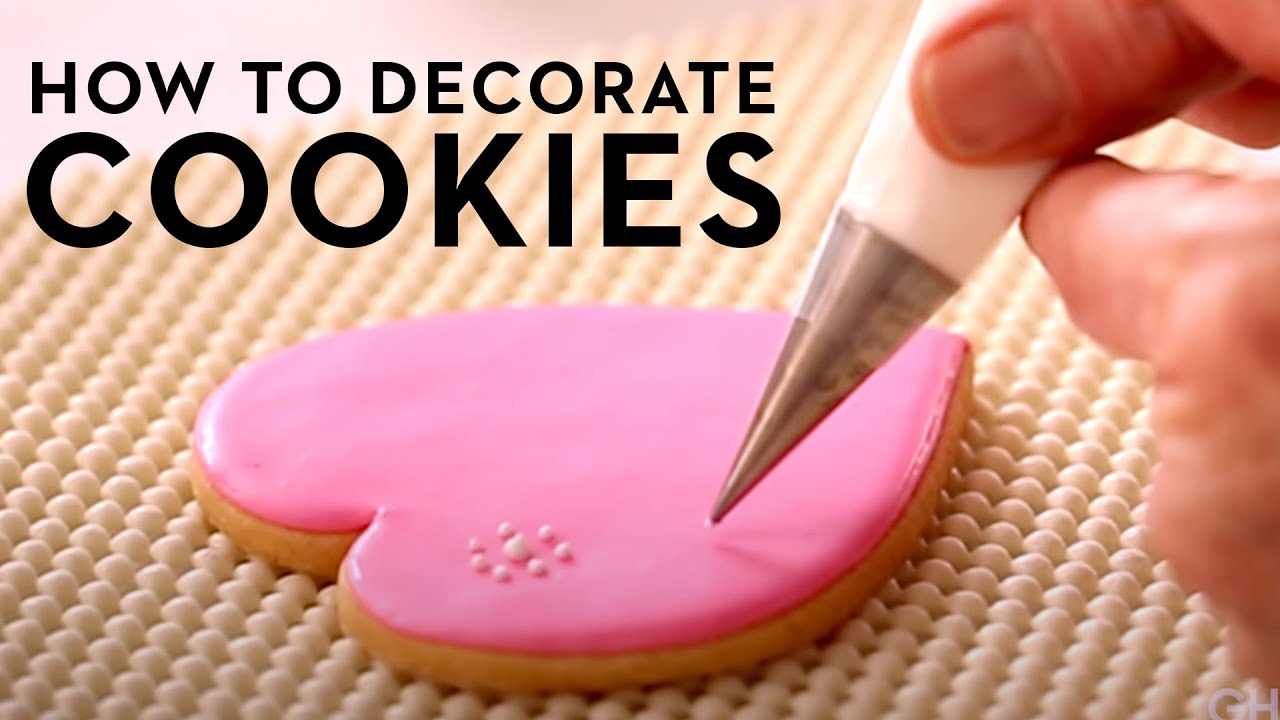 How To Decorate Cookies for Beginners | Good Housekeeping - YouTube